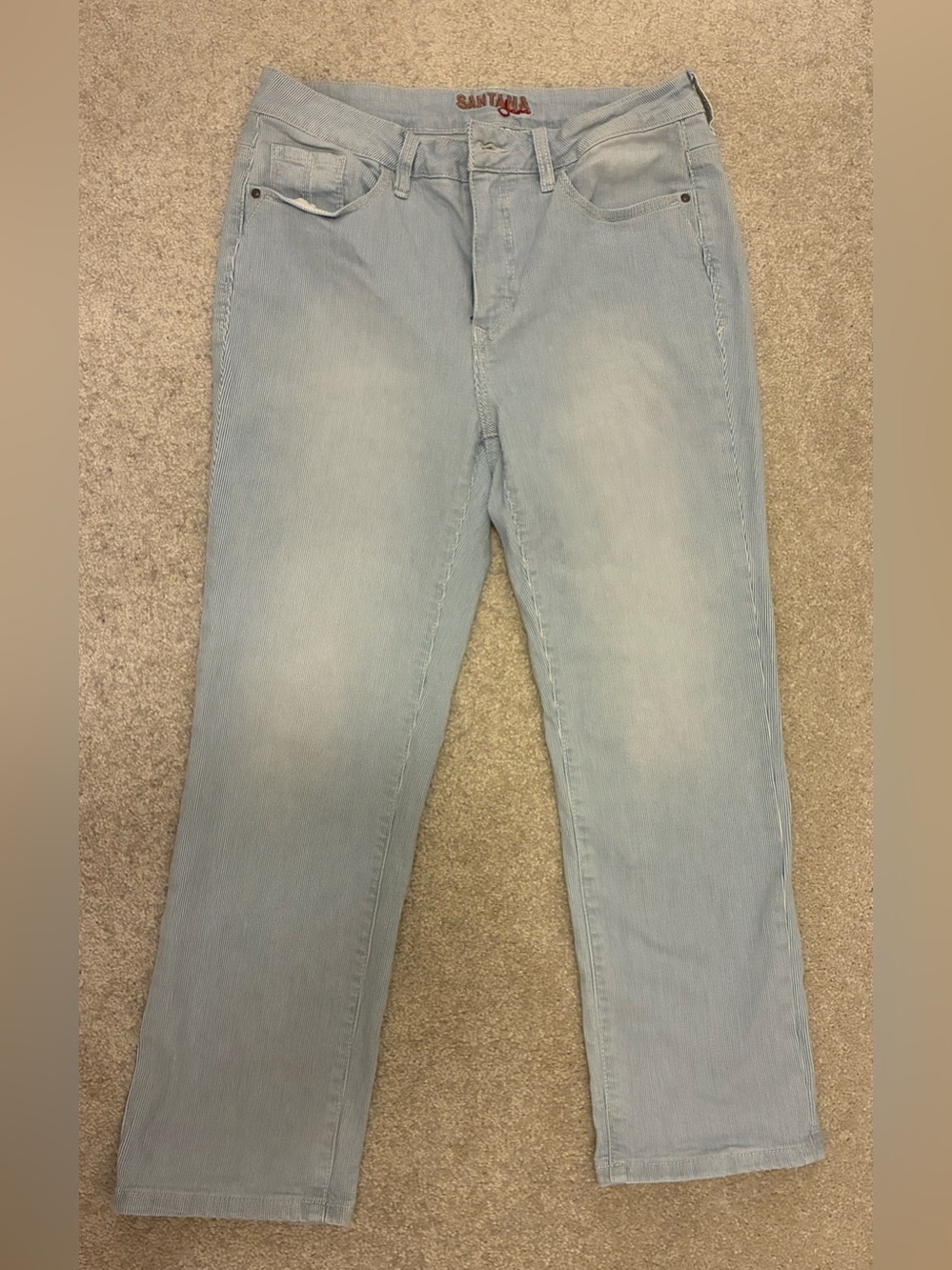 Light Blue Striped woman’s Jeans